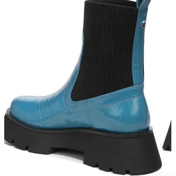 Circus by Sam Edelman Women Leslie Lug Sole Boots Blue Size 8,5 New - Picture 7 of 8